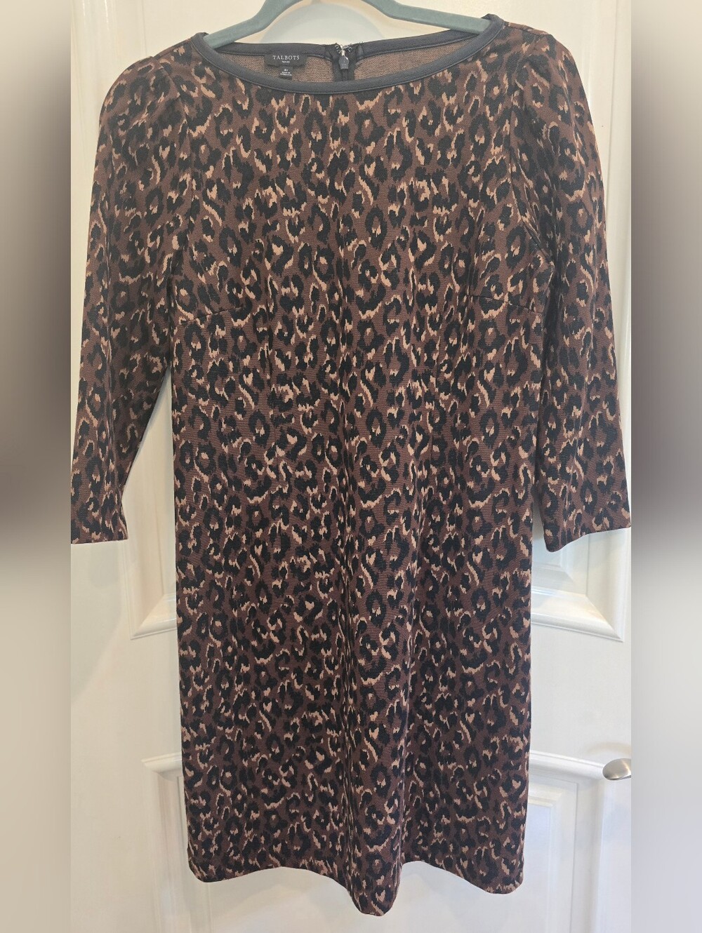 Talbots Animal Print Dress
